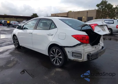 2017 Toyota Corolla Se from USA, damaged, VIN 5YFBURHE4HP728648